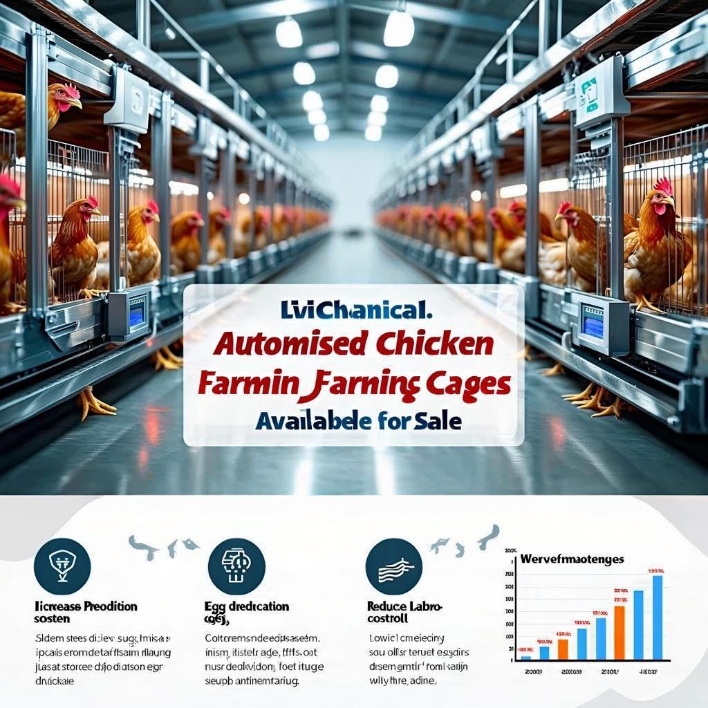 Livi Mechanical: Automized Chicken Farming Cages Available for Sale